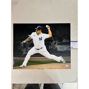 Nestor "Nasty Nestor" Cortes signed autographed New York Yankees 16x20 Photo PSA